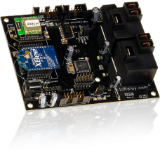 Fusion 2-Channel High-Power Relay Controller with 16 GPIO or ADC and I2C